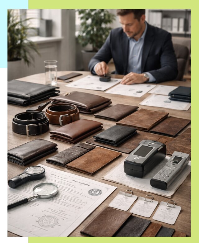 Сертификация кожаных изделий в Лобне от 12391 р. | Алешин-Лбн