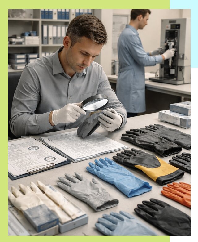 Сертификация перчаток и средств защиты продукции в Лобне