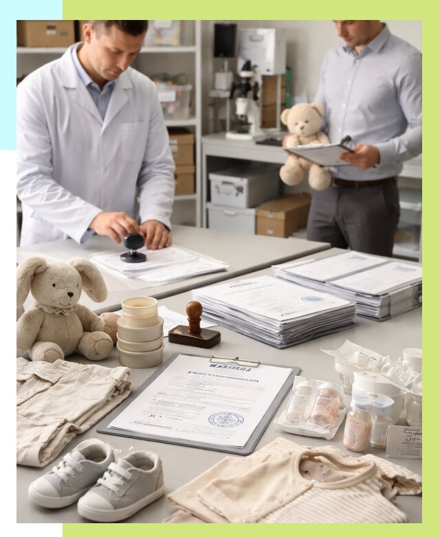 Сертификация детских товаров в Лобне от 15489 р. | Алешин-Лбн