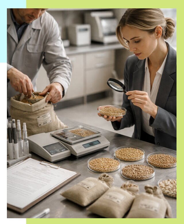 Сертификация зерна в Лобне по цене от 15489 р. | Алешин-Лбн