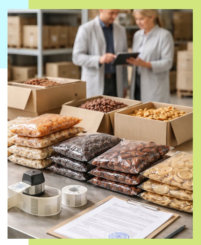 Сертификация сухофруктов в Лобне от 12391 р. | Алешин-Лбн под ключ