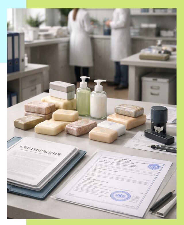 Сертификация мыла и сертификат на мыло в Лобне от 12391 | Алешин-Лбн