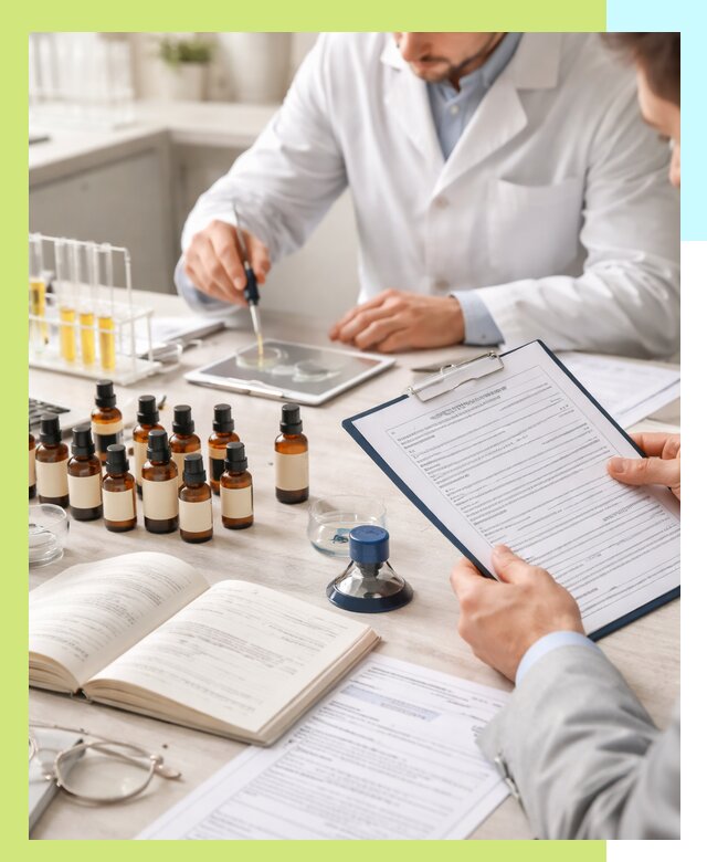 Сертификация эфирных масел и документация качества в Лобне