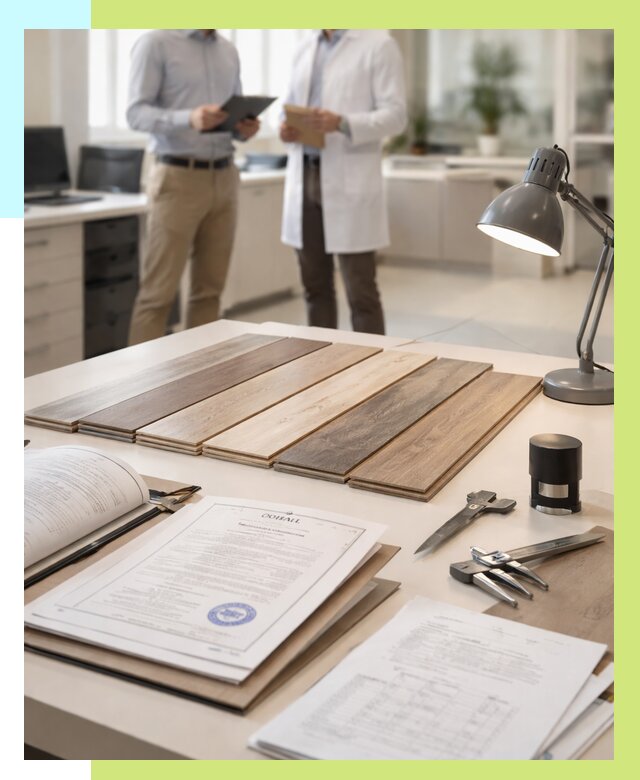 Сертификация ламината в Лобне от 18587 р. под ключ | Алешин-Лбн