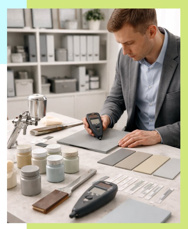 Сертификация краски в Лобне от 25815 р. | Алешин-Лбн центр