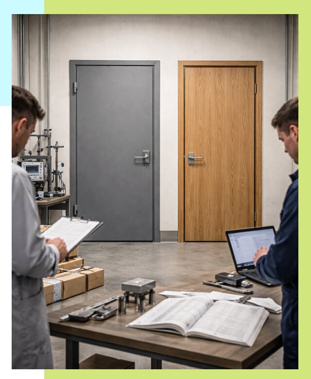 Сертификация дверей в Лобне от 8261 р. под ключ | Алешин-Лбн