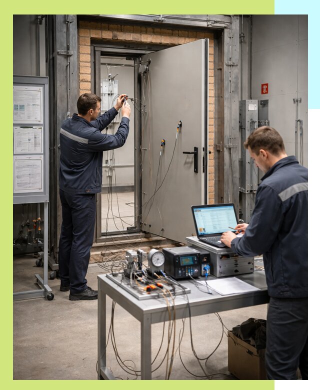 Сертификация противопожарных дверей в Лобне по ГОСТ и ТР