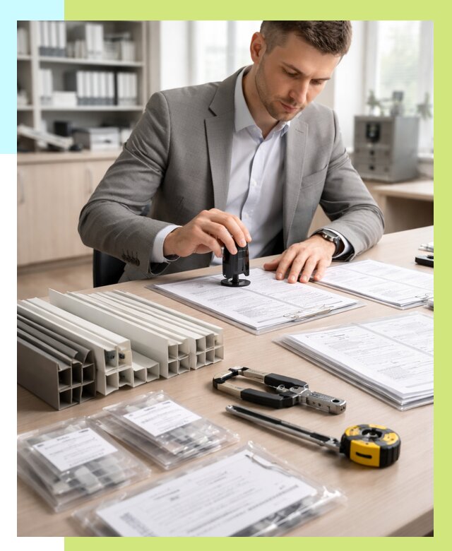 Сертификация ПВХ продукции в Лобне от 8777 р., Алешин-Лбн