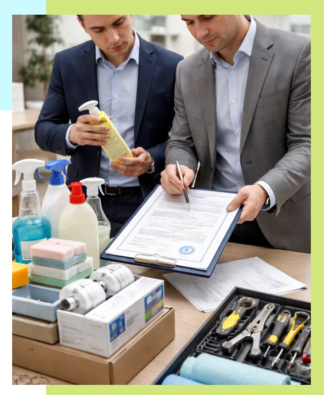 Сертификация хозяйственных товаров в Лобне, от 18587 р. |Алешин-Лбн