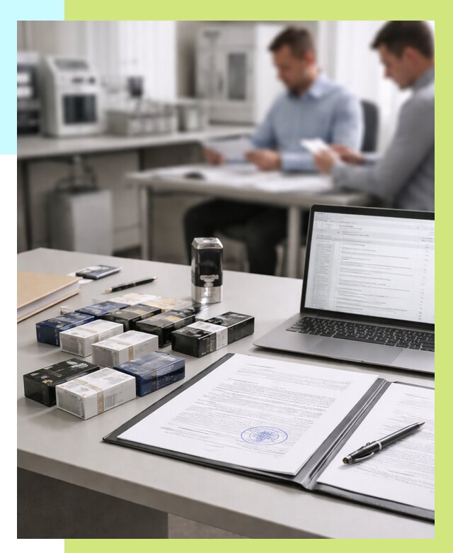 Сертификация сигарет под ключ в Лобне от 46467 р. | Алешин-Лбн