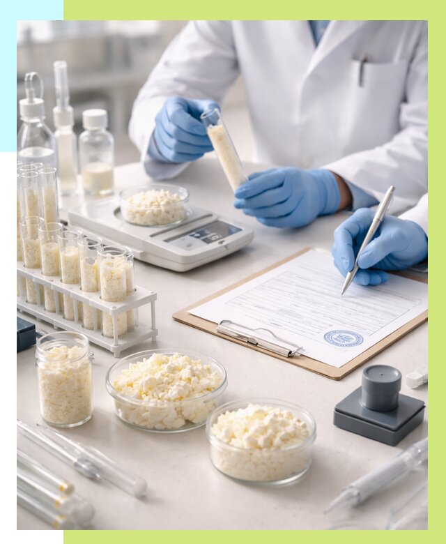Сертификация творога в Лобне от 12391 р. под ключ | Алешин-Лбн