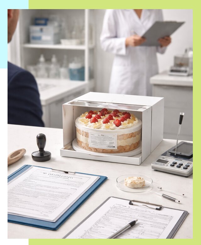 Сертификация тортов в Лобне от 9293 р. заказать | Алешин-Лбн