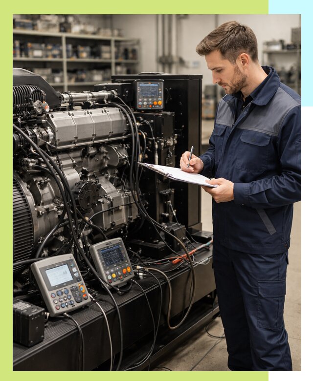 Сертификация дизельных генераторов и их оборудования в Лобне