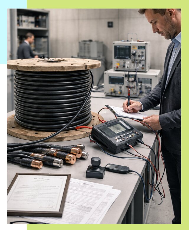 Сертификация кабеля в Лобне от 8261 р. срочно | Алешин-Лбн