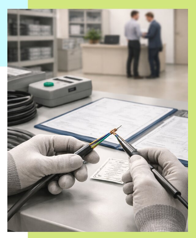 Сертификация провода в Лобне от 18587 р. в Алешин-Лбн