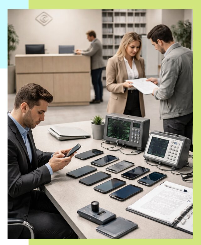 Сертификация телефонов в Лобне от 25815 р. под ключ | Алешин-Лбн