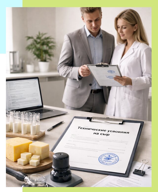 ТУ на сыры в Лобне срочно от 12391 р. — оформление | Алешин-Лбн