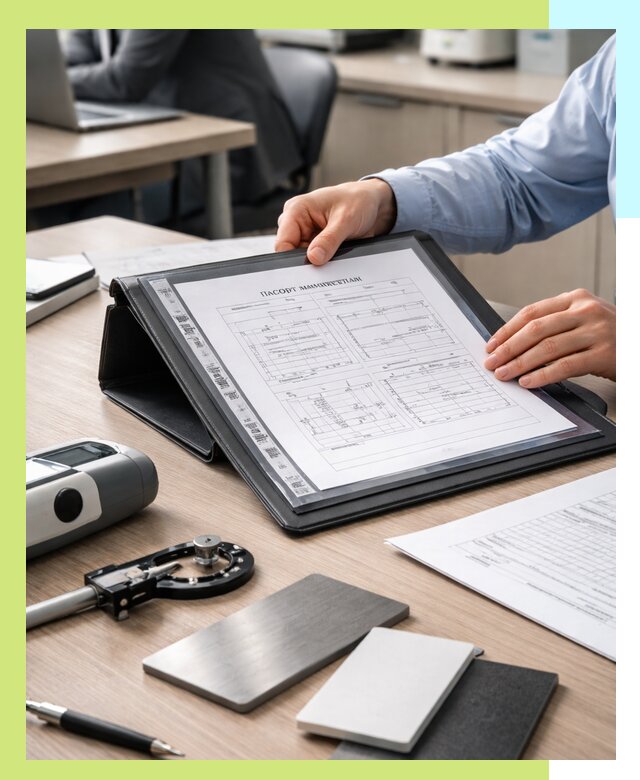 Оформление паспорта материала для продукции в Лобне