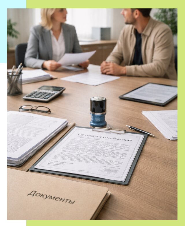 Сертификат соответствия на продукцию в Лобне от 15489 р.|Алешин-Лбн