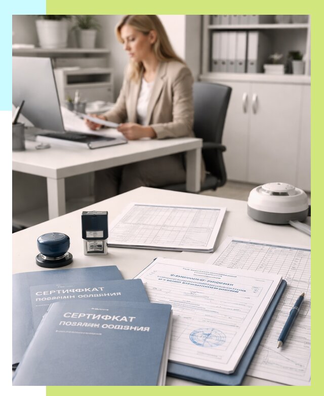 Сертификаты пожарной безопасности в Лобне от 15489 р. | Алешин-Лбн