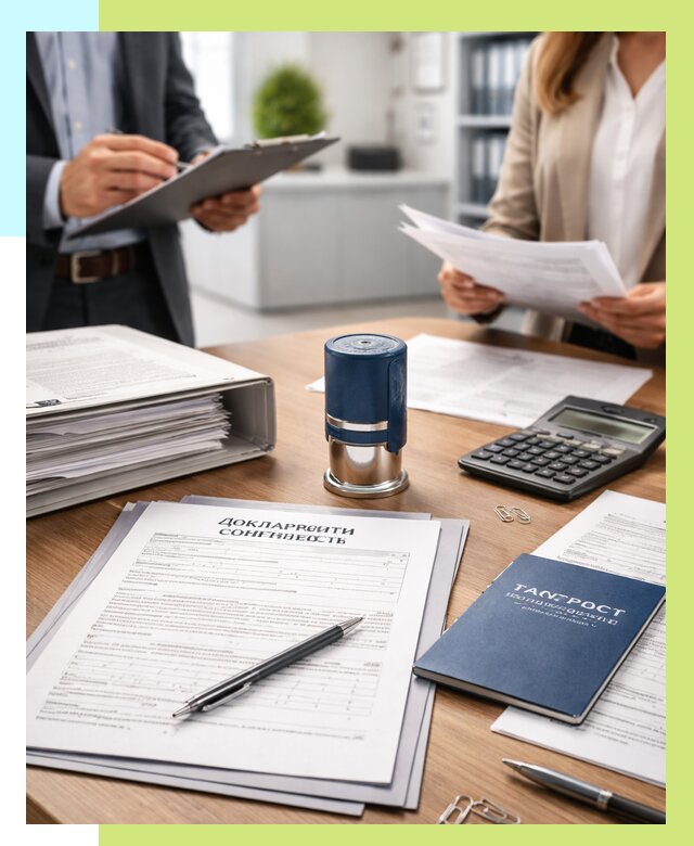 Декларация соответствия ТР ТС в Лобне от 8261 р., Алешин-Лбн