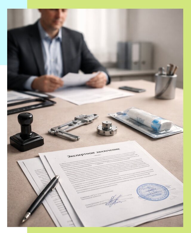 Экспертное заключение на продукцию в Лобне от 8777 р. | Алешин-Лбн