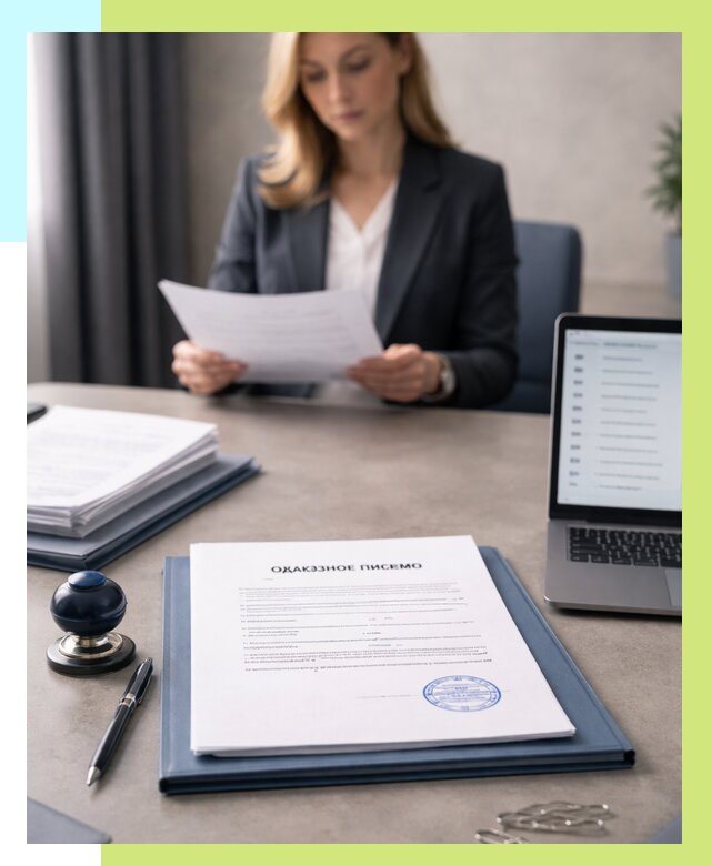 Отказное письмо для маркетплейсов в Лобне от 2582 р., Алешин-Лбн