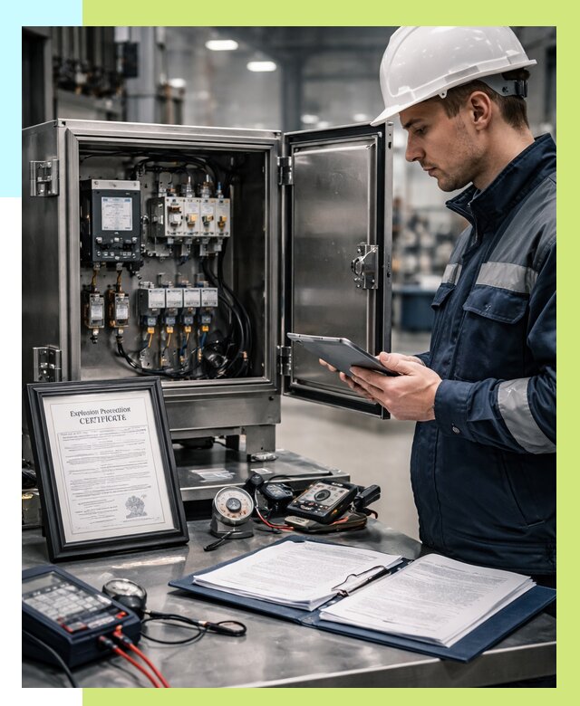 Сертификат взрывозащиты в Лобне от 46467 р. | Алешин-Лбн