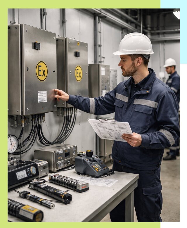 Сертификат взрывозащиты промышленного оборудования в Лобне