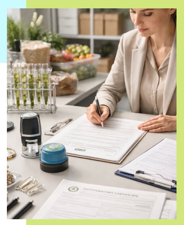 Фитосанитарный сертификат оформить в Лобне от 4647 р. | Алешин-Лбн