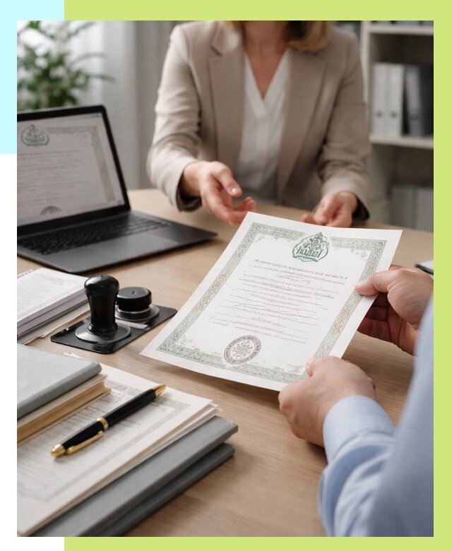 Халяль сертификат в Лобне, получить от 15489 р. | Алешин-Лбн