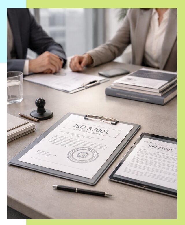 Сертификат ISO 37001 в Лобне оформить от 123912 р. Алешин-Лбн